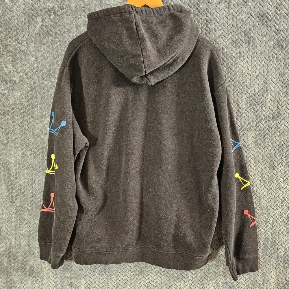 Evolution In Design Self Made Graphic‎ Hoodie Black Mens XL Crown Streetwear